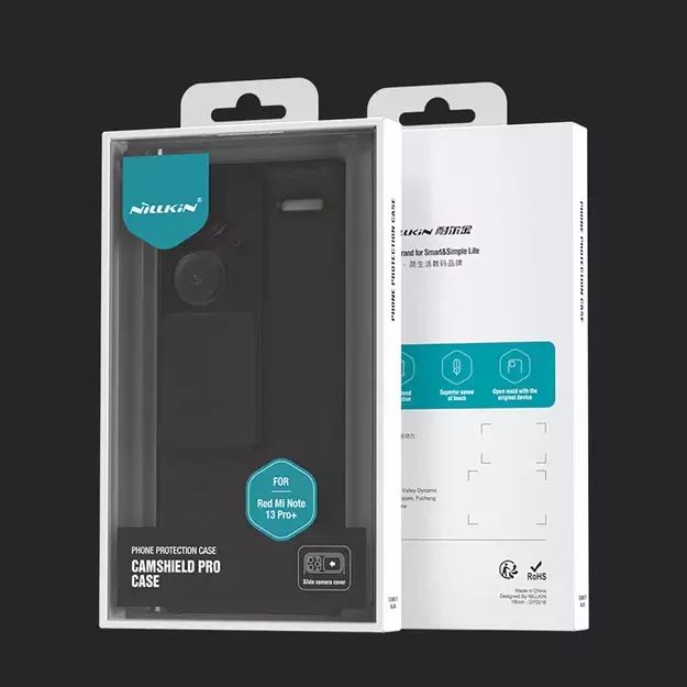 Nillkin CamShield Pro Case for Xiaomi Redmi Note 13 Pro+ 5G - black 8