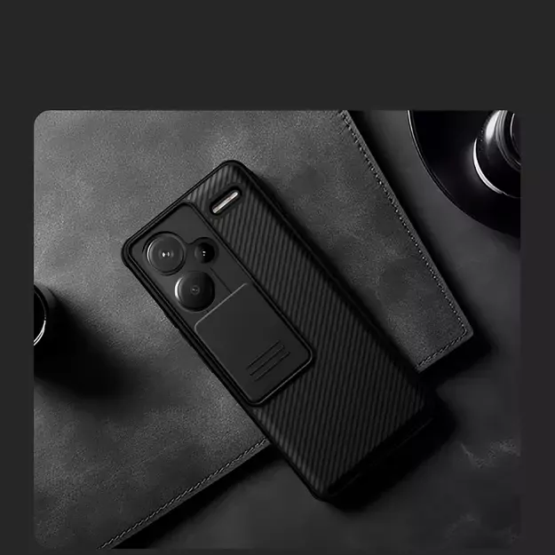 Nillkin CamShield Pro Case for Xiaomi Redmi Note 13 Pro+ 5G - black 6