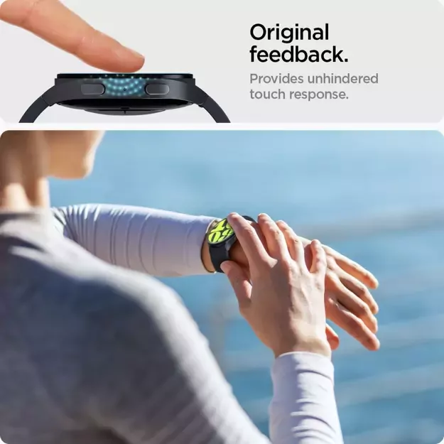 Spigen Glas.tR EZ Fit tempered glass for Samsung Galaxy Watch 7 (44 mm) - 2 pcs. 16