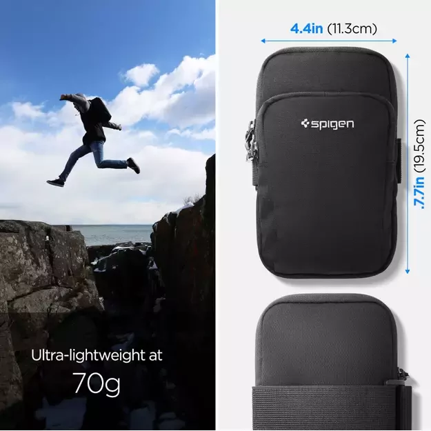 Spigen Dynamic Shield A702 Armband - Black 20