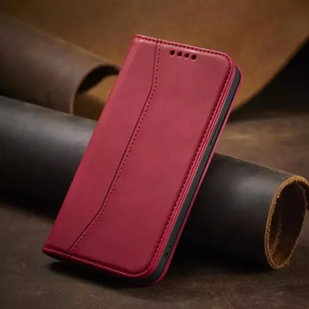 Magnet Fancy Case case for iPhone 14 Plus flip cover wallet stand red 24