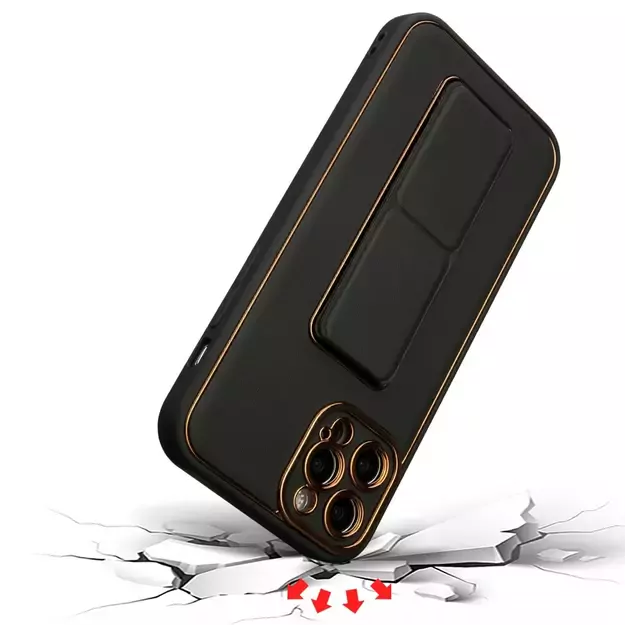 New Kickstand Case case for iPhone 13 Pro with stand purple 29