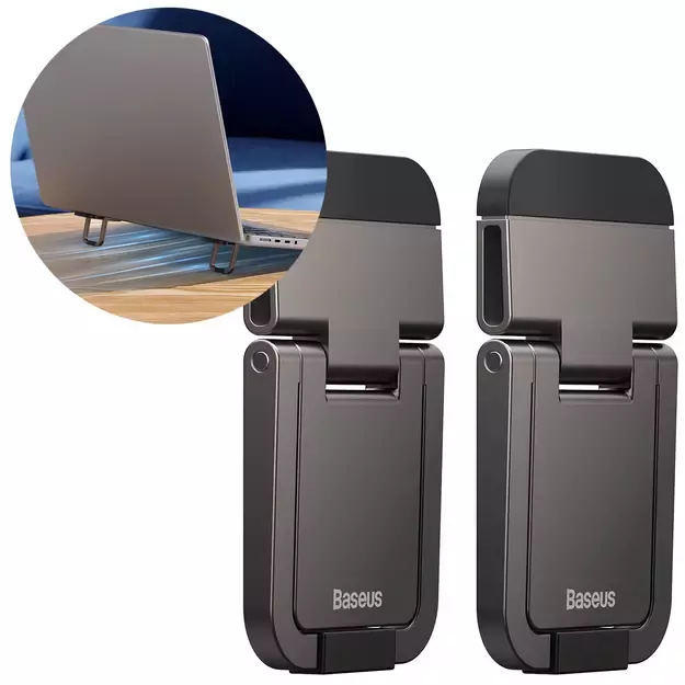 Baseus universal laptop feet stands (2 pcs.) gray (LUZC000013) 1