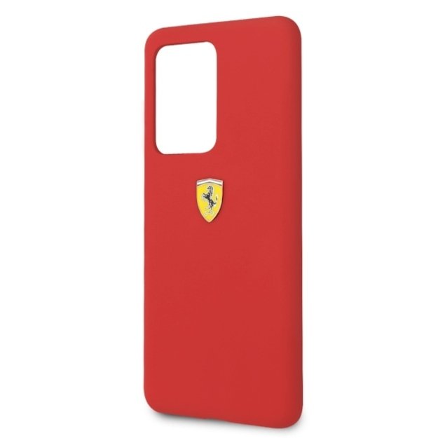 Ferrari Hardcase FESSIHCS69RE S20 Ultra G988 red/red Silicone 4