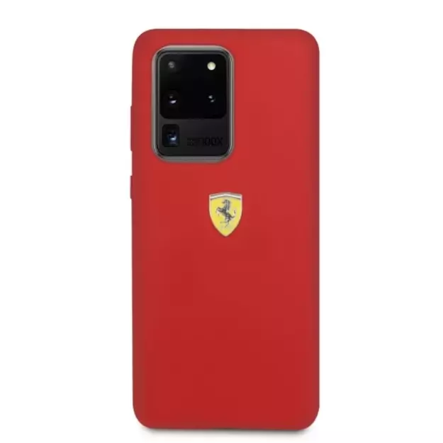 Ferrari Hardcase FESSIHCS69RE S20 Ultra G988 red/red Silicone 8