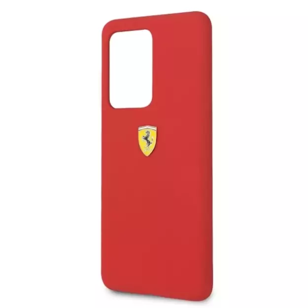 Ferrari Hardcase FESSIHCS69RE S20 Ultra G988 red/red Silicone 10