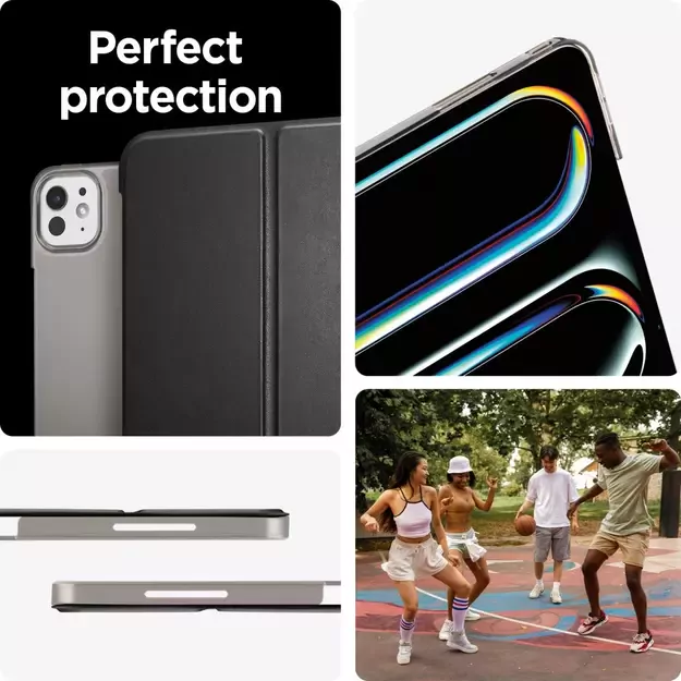 Spigen Smart Fold iPad Pro 11&quot  2024 Case - Black 27