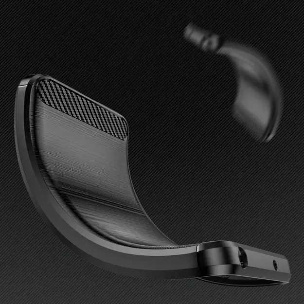 Carbon Case for iPhone 16 Silicone Case - Black 4