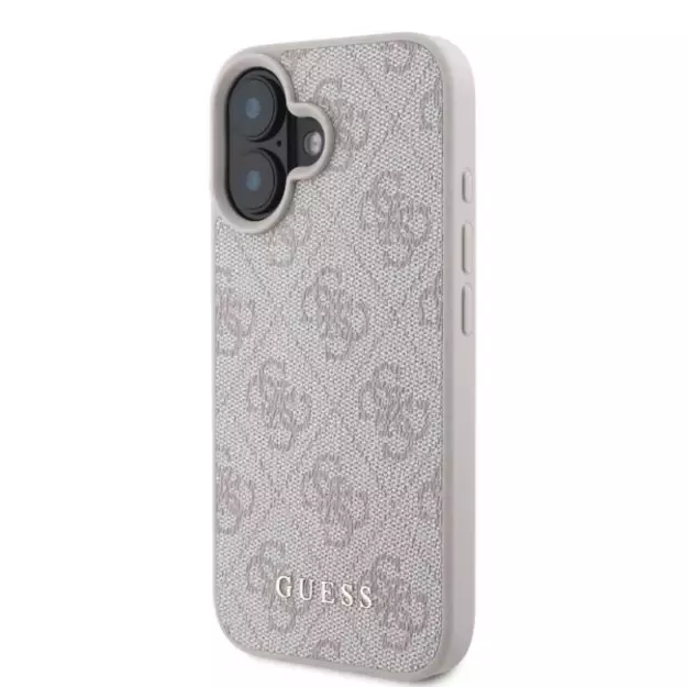 Guess 4G Classic iPhone 16 Case - Pink 4