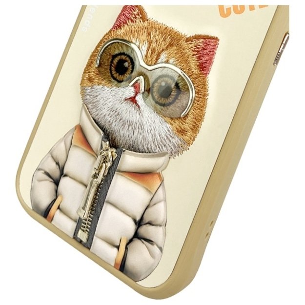 Nimmy Cool&amp Cute 2.0 Cat Case for iPhone 15 Pro Max - Green 7