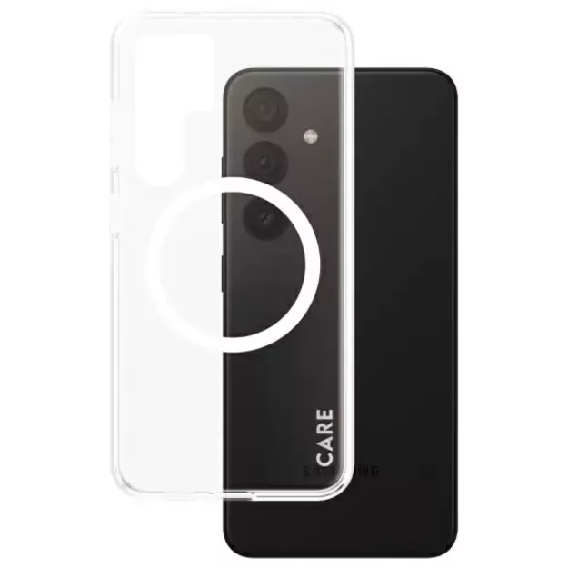 CARE by PanzerGlass Flagship QI Case for Samsung Galaxy S24 - Transparent 1