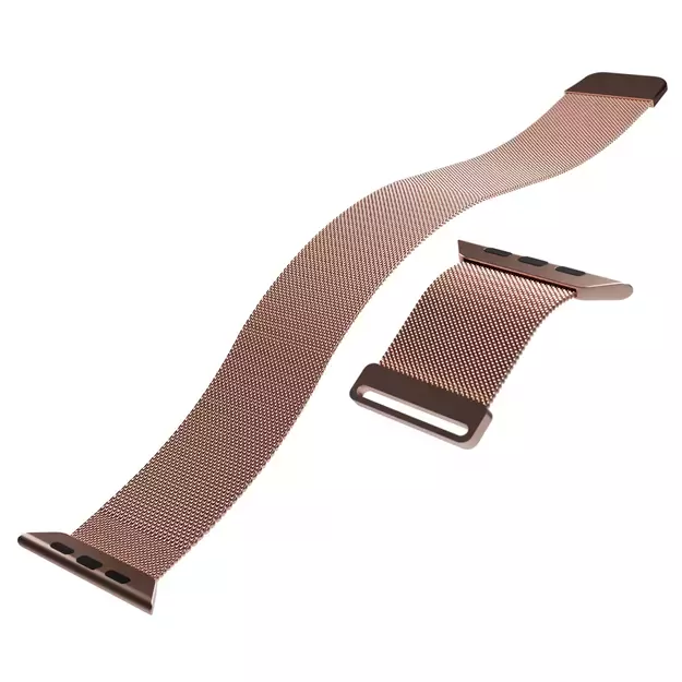 Puro Milanese Stainless Steel Apple Watch Band 38/40/41mm - Pink 9