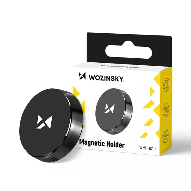 Wozinsky Self-adhesive Magnetic Car Dashboard Mount Black (WMH-02) 5