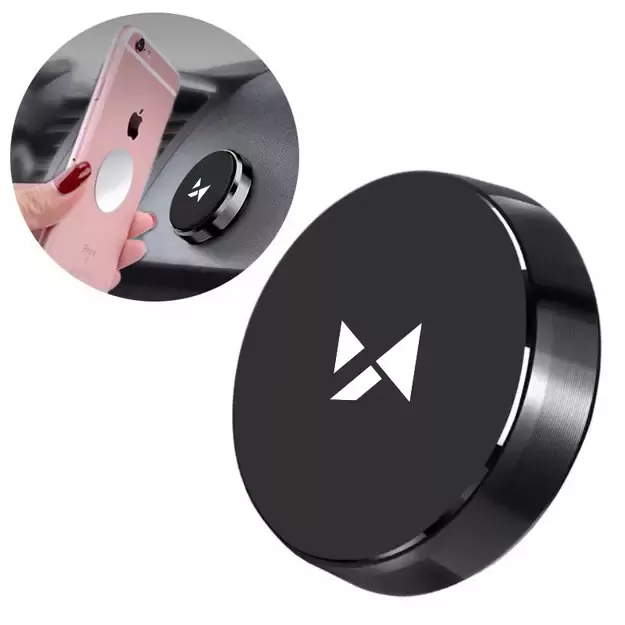 Wozinsky Self-adhesive Magnetic Car Dashboard Mount Black (WMH-02) 8
