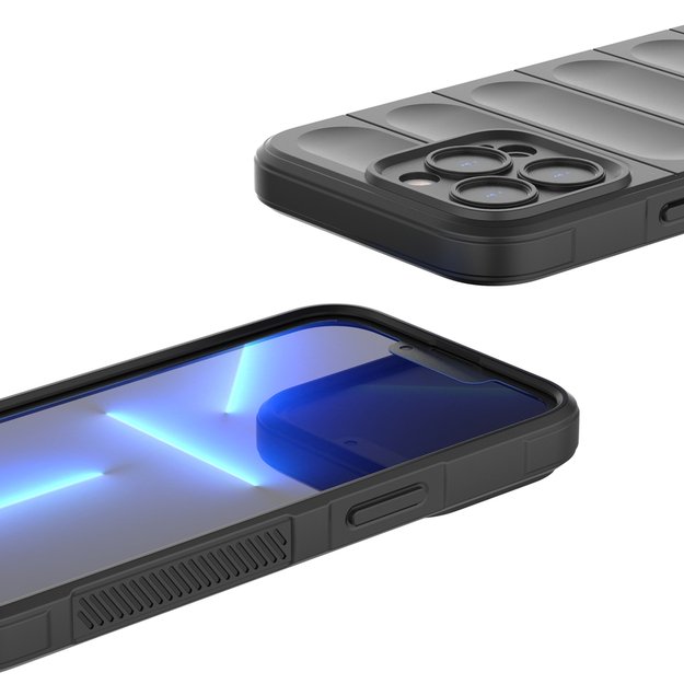 Magic Shield Case for iPhone 13 Pro flexible armored cover black 4