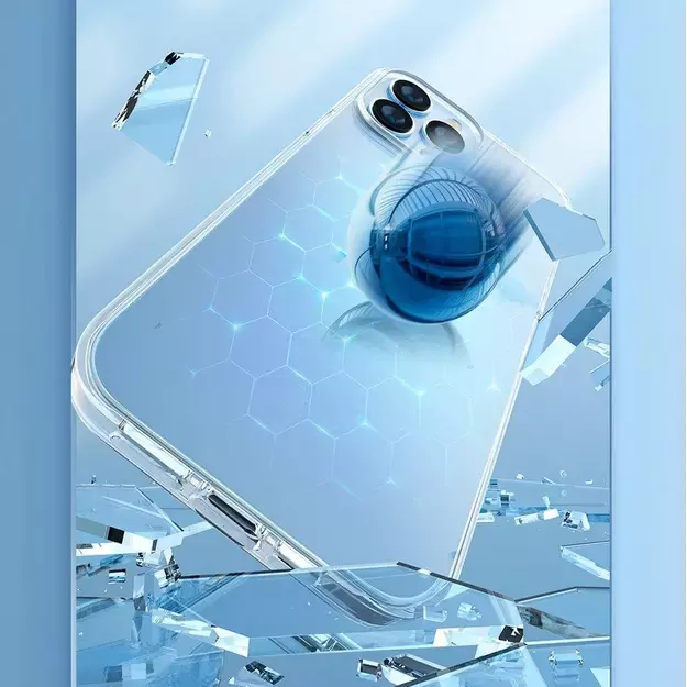 Kingxbar Elegant Series case iPhone 13 Pro case back cover transparent 17
