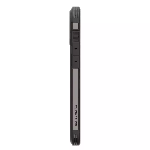 Spigen Tough Armor MagSafe case with stand for iPhone 16 - gunmetal 6