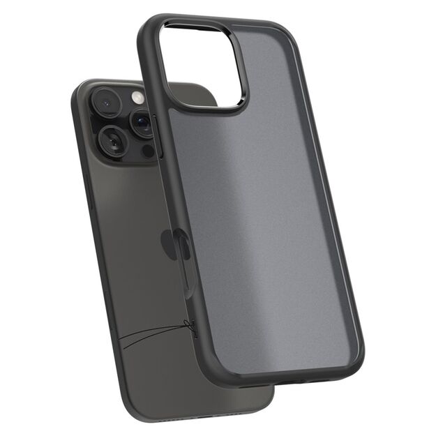 Spigen Ultra Hybrid iPhone 16 Pro Case - Black 3