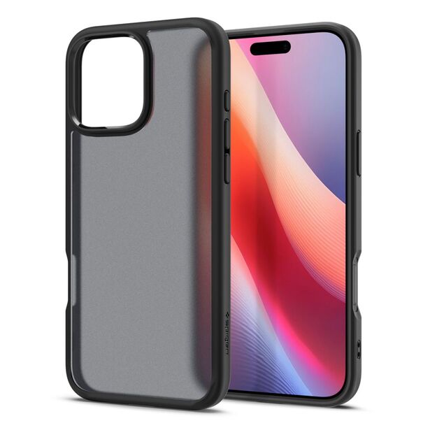 Spigen Ultra Hybrid iPhone 16 Pro Case - Black 1