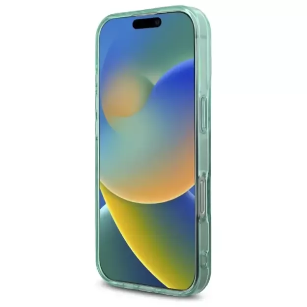 Guess IML Rhinestones MagSafe iPhone 16 Pro Max Case - Green 11