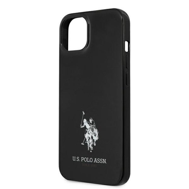 US Polo USHCP13SUMHK iPhone 13 mini 5.4&quot  black/black hardcase Horses Logo 4