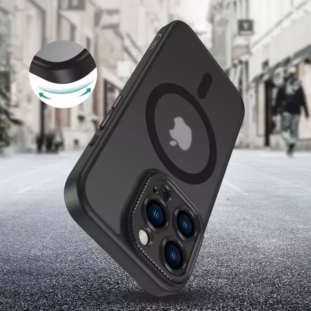 Tech-Protect MagCam MagSafe iPhone 16 Pro Max Case - Semi-Transparent 5