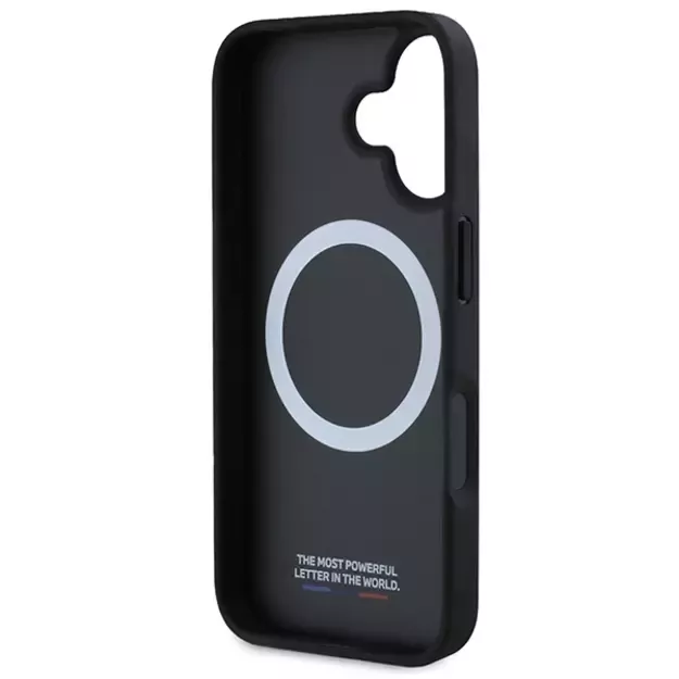 BMW M Perforated And Stitched Line MagSafe case for iPhone 16 - black 13