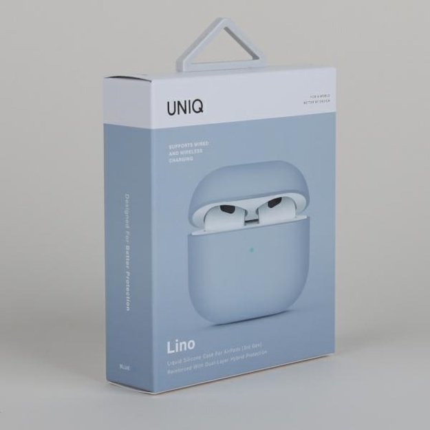 Uniq Lino case for AirPods 3 - blue 4