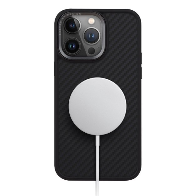 Uniq Keva Magclick Charging case for iPhone 15 Pro Max - black 1
