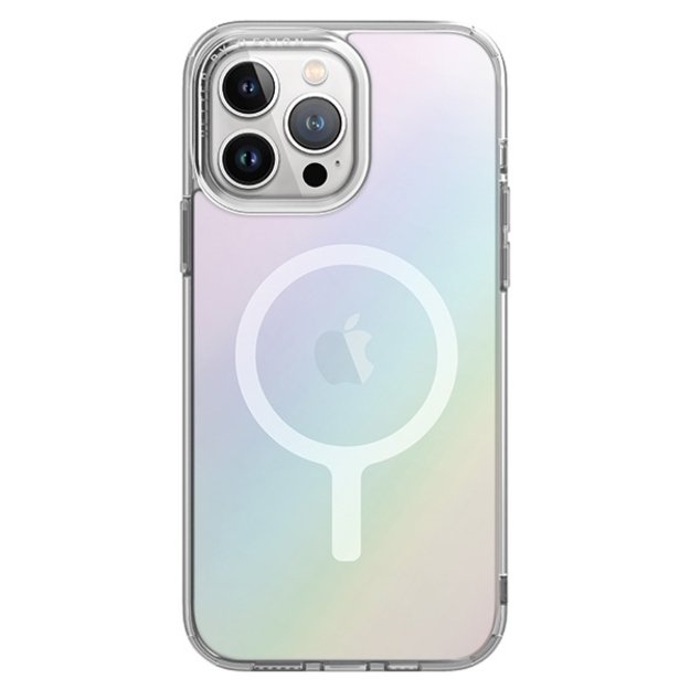 Uniq LifePro Xtreme Magclick Charging case for iPhone 15 Pro - iridescent 1