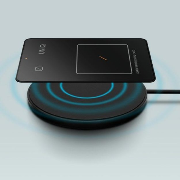 Uniq NFC locator Atlas gray/graphite Uniq-ATLASCARDTRK-GRAPHITE 3