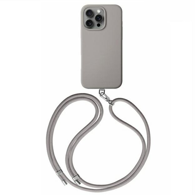 Uniq Coehl Creme iPhone 16 Pro 6.3&quot  Magnetic Charging case gray/taupe gray