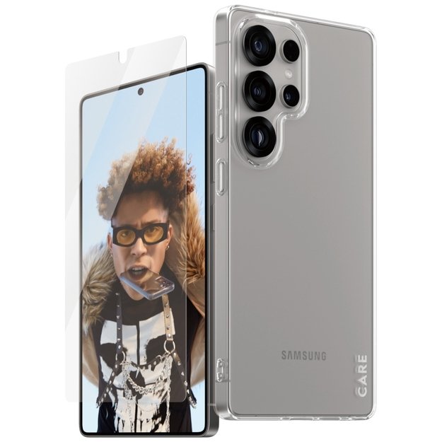 CARE by PanzerGlass Fashion 2in1 Case+Glass protection set for Samsung Galaxy S25 Ultra 3