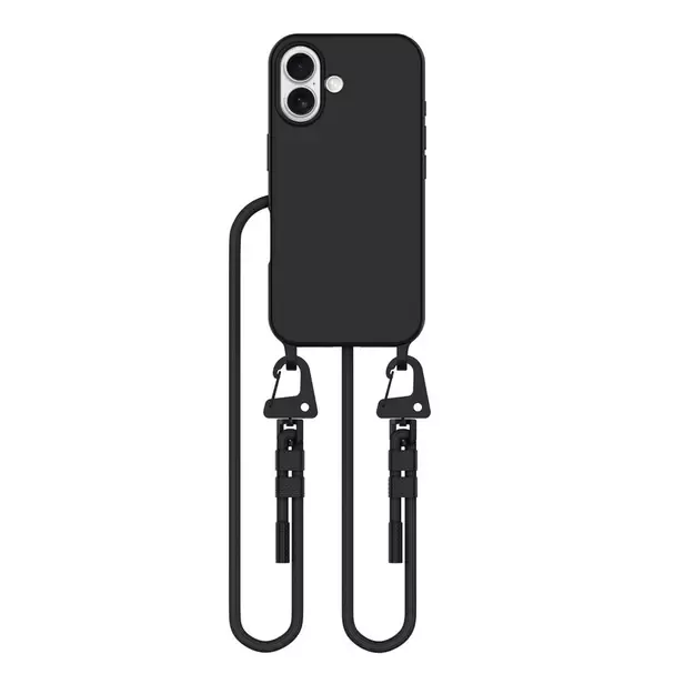 Tech-Protect MagNecklace MagSafe iPhone 16 Case - Black 1