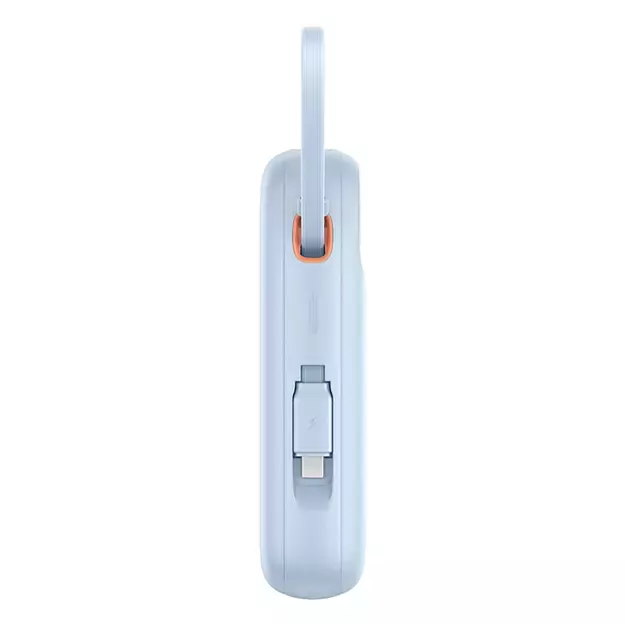 Baseus QPow 2 30W 10000mAh Power Bank with Built-in USB-C Cables - Blue 2