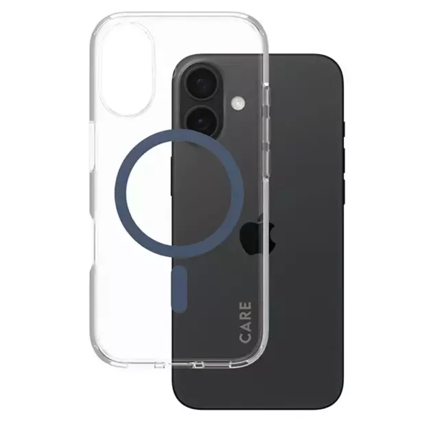 CARE by PanzerGlass Flagship Case iPhone 16 6.1&quot  blue/blue MagSafe 1365 1
