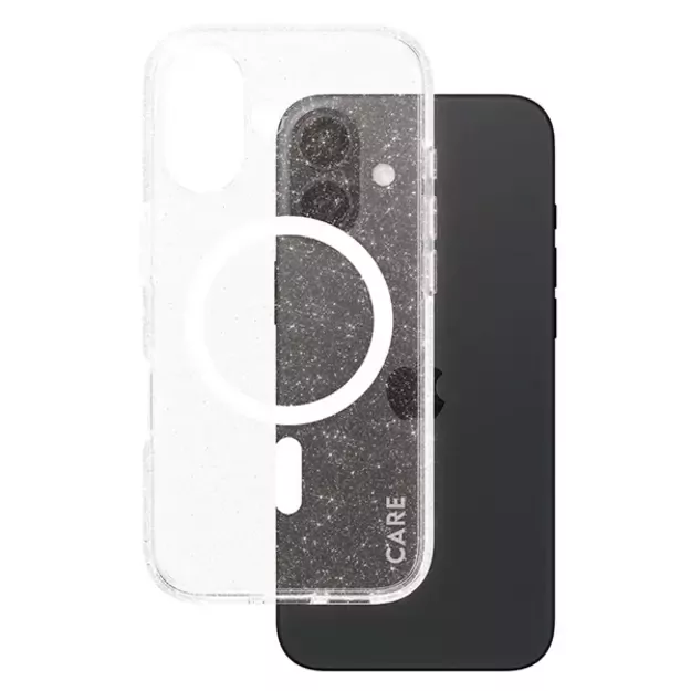 CARE by PanzerGlass Flagship Star Lit Case iPhone 16 6.1&quot  white/white MagSafe 1341 4