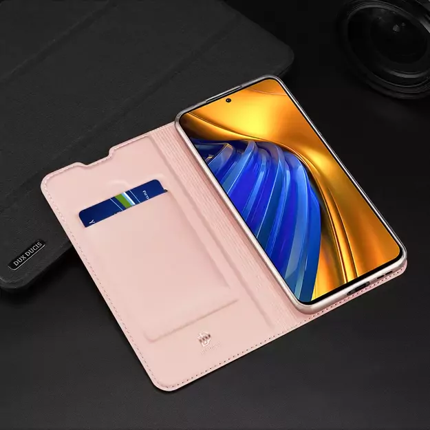Dux Ducis Skin Pro Holster Cover Flip Cover for Xiaomi Poco F4 5G blue 39