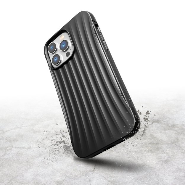Raptic X-Doria Clutch Case iPhone 14 Pro back cover black 1