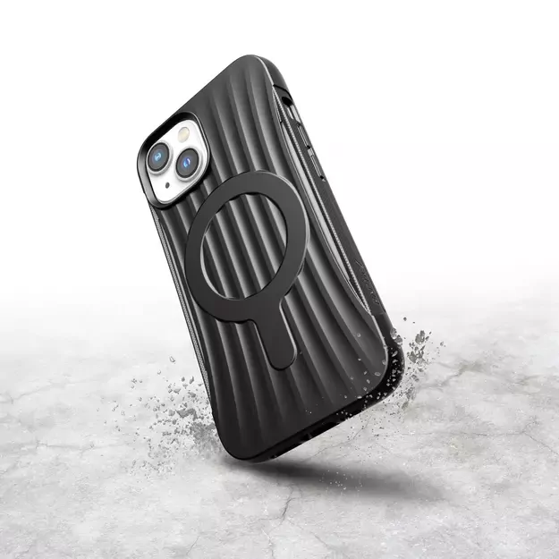 Raptic X-Doria Clutch Case iPhone 14 with MagSafe back cover black 2