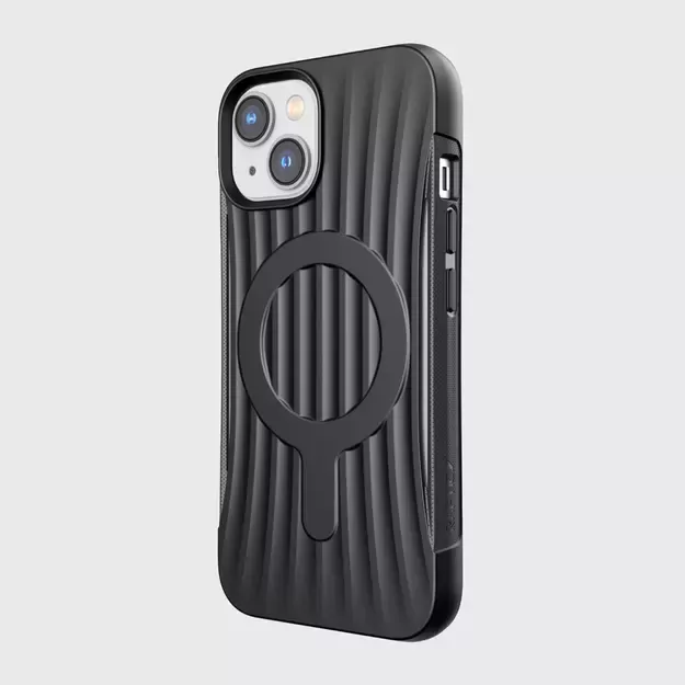Raptic X-Doria Clutch Case iPhone 14 with MagSafe back cover black 3