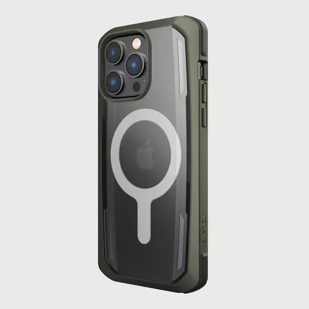 Raptic X-Doria Secure Case for iPhone 14 Pro Max with MagSafe armored cover green 18