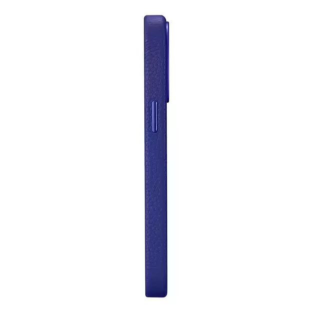 iCarer Litchi Premium Leather Case iPhone 14 Pro Magnetic Leather Case with MagSafe Dark Blue (WMI14220710-DB) 27