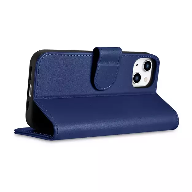 iCarer Wallet Case 2in1 Case iPhone 14 Anti-RFID Leather Flip Case Blue (WMI14220725-BU) 20