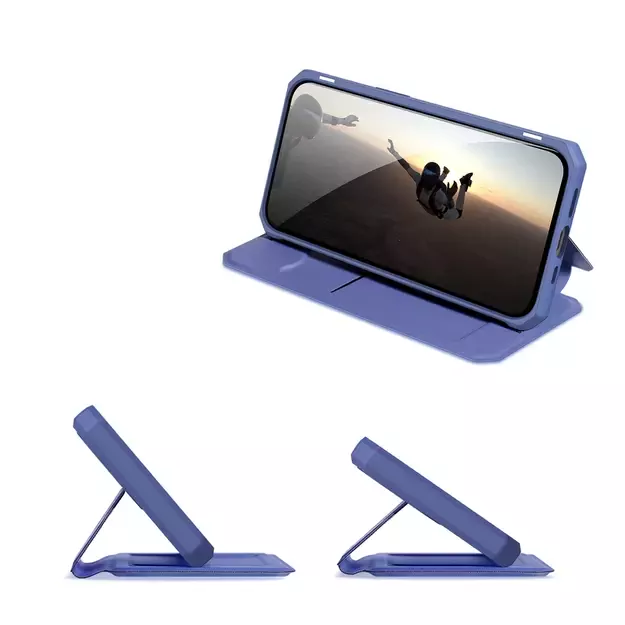 DUX DUCIS Skin X Bookcase type case for iPhone 13 Pro blue 8