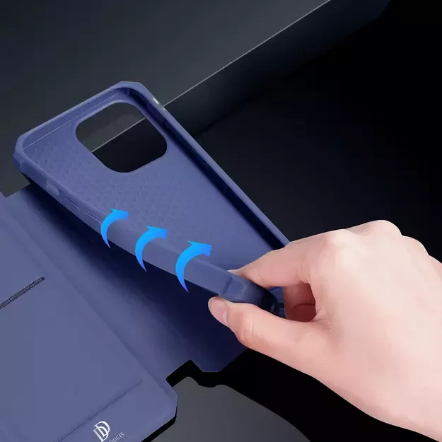 DUX DUCIS Skin X Bookcase type case for iPhone 13 Pro blue 10