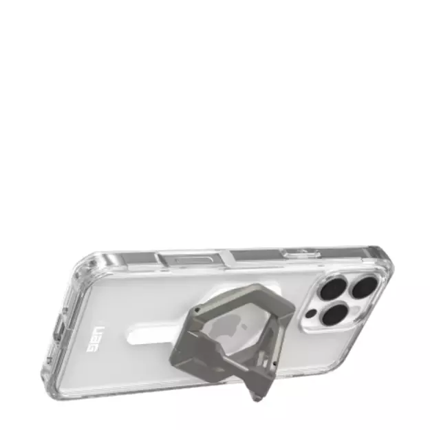 UAG Plyo Magsafe Case with Magnetic Ring Stand for iPhone 16 Pro Max - Titanium 1