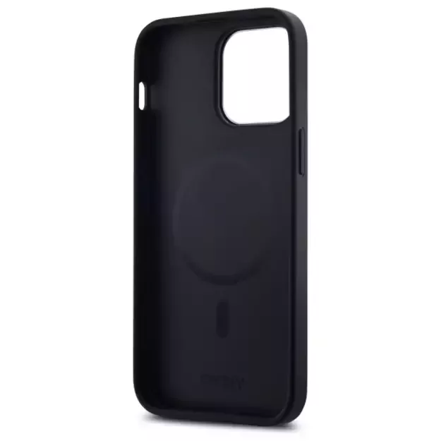 DKNY Plain Logo MagSafe iPhone 14 Pro Max Case - Black 6