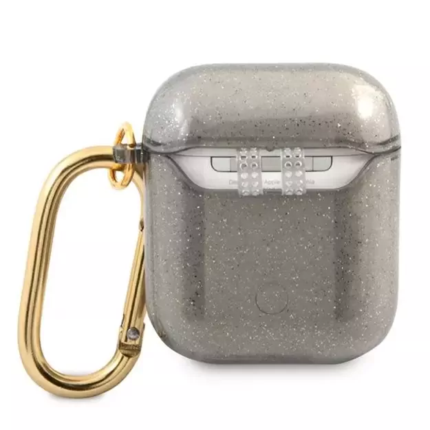 Guess GUA2UCG4GK AirPods cover black/black Glitter Collection 1