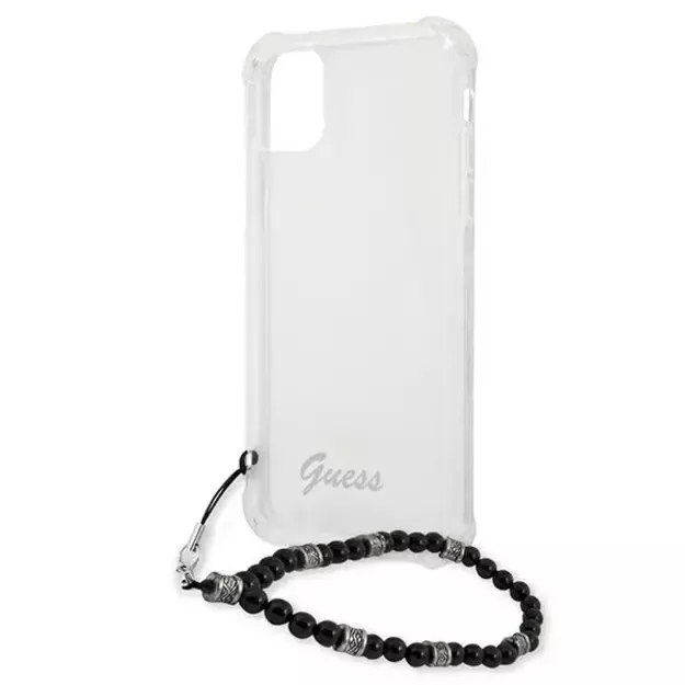 Guess GUHCP12LKPSBK iPhone 12 Pro Max 6.7&quot  Transparent hardcase Black Pearl 5